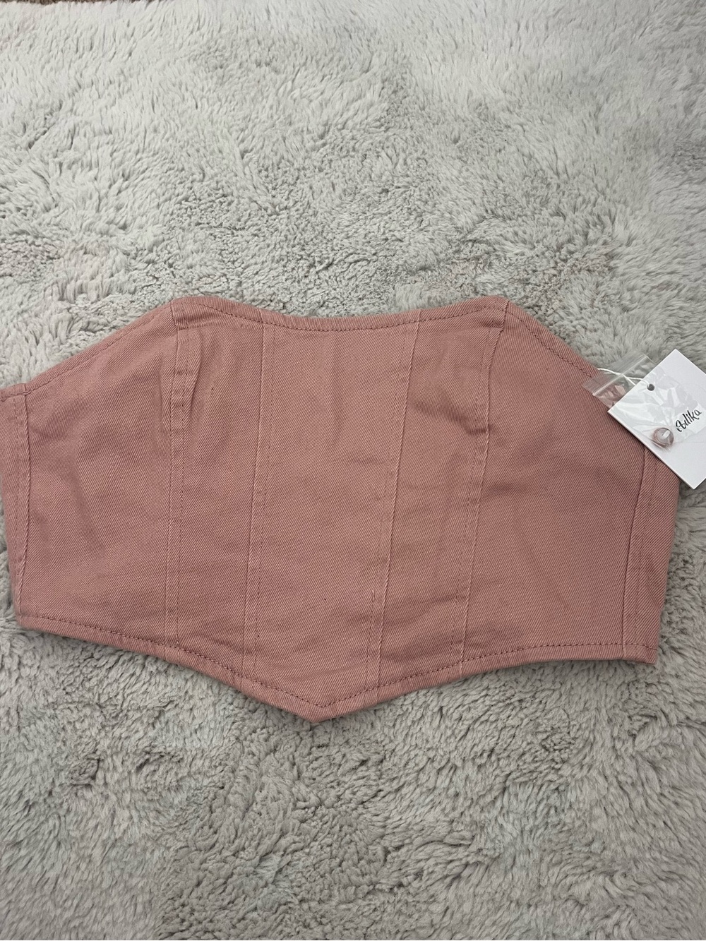 Adika Pink Corset Top